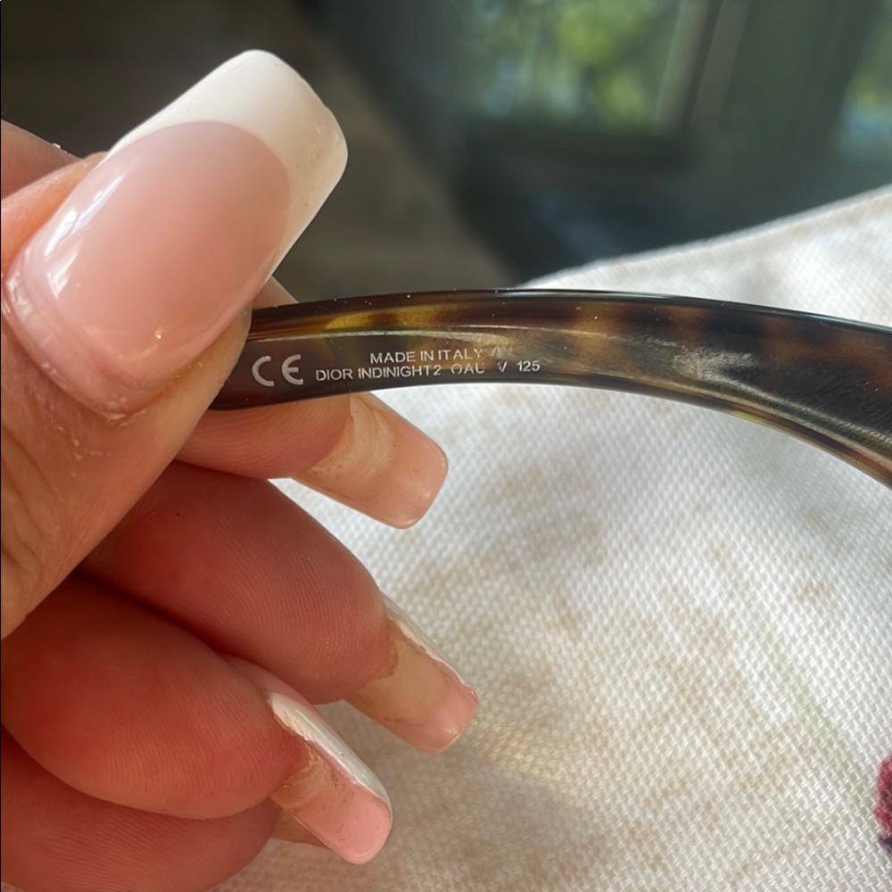 Dior Vintage glasses with Swarovski - Picture 4 of 4